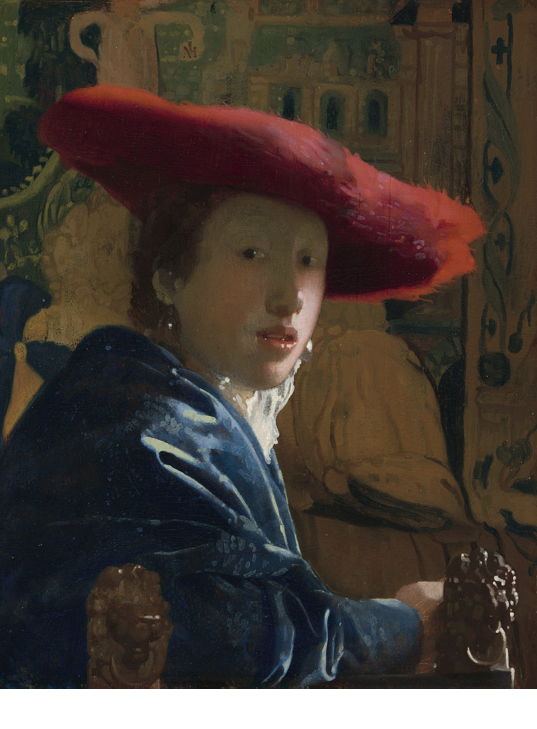<p>Vermeer, Johannes. <em>Girl with the Red Hat</em>. c. 1669, oil on panel, 22,8 x 18cm. National Gallery of Art, Washington D.C. <em><a href="https://commons.wikimedia.org/wiki/File:Johannes_Vermeer,_Girl_with_the_Red_Hat,_c._1669,_NGA_60.jpg" target="_blank" rel="noopener noreferrer nofollow">Wikimedia Commons</a></em>. Accessed 5 Oct. 2022.</p>